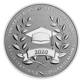 2020 Canadian $10 Congratulations on Your Graduation - 1/2 oz Fine Silver Coin