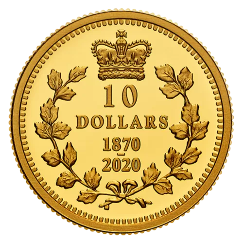 2020 (1870-) Canadian $10 Dominion of Canada - Pure Gold Coin