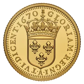 2020 Canadian $10 Relics of New France: Louis XIV 15 Sol - Pure Gold Coin
