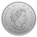 2020 Canadian $10 O Canada! Series: Polar Bears - 1/2 oz Fine Silver Coin