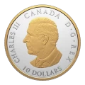 2025 Canada $10 Tree of Life - 1/2 oz Fine Silver Coin with Gold Plating