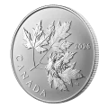 2026 Canada $10 Gleaming Maple Leaves - 1/2 oz Fine Silver Coin