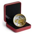 2019 Canadian $125 Benevolent Dragon - 1/2 Kilogram Fine Silver & Gold-plated Coin