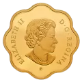 2018 Canadian $15 Blessings of Harmony - Fine Silver & Gold-plated Coin