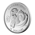 2023 Canadian $15 Lunar Year of the Rabbit - 1 oz Fine Silver Coin