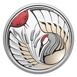 2026 Canada $15 Clan Animals: Sandhill Crane – ¾ oz. Fine Silver Coin