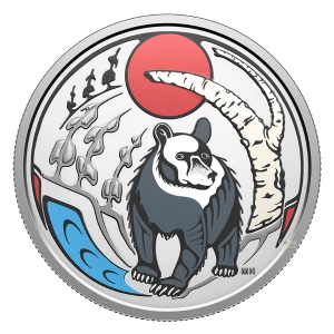 2026 Canada $15 Clan Animals: Bear – ¾ oz. Fine Silver Coin