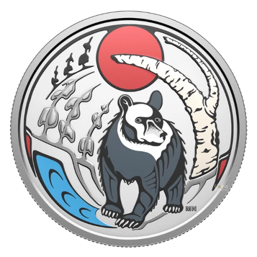 2026 Canada $15 Clan Animals: Bear – ¾ oz. Fine Silver Coin