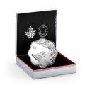 2019 Canadian $15 Lunar Lotus: Year of the Pig Scallop-shaped Silver Coin