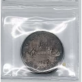 1937 Canada $1 Voyageur Silver Dollar Coin ICCS Graded MS-64