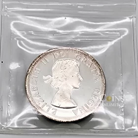 1954 HEAVY CAMEO Canada $1 Voyageur Silver Dollar Coin ICCS Graded PL-65