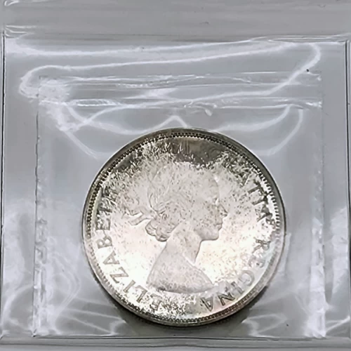 1956 CAMEO Canada $1 Voyageur Silver Dollar Coin ICCS Graded PL-65