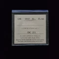 1957 Canadian $1 Voyageur Silver Dollar Coin ICCS Graded PL-64