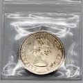 1955 ARNPRIOR/DIE BREAK Canada $1 Voyageur Silver Dollar ICCS Graded Coin AU-55