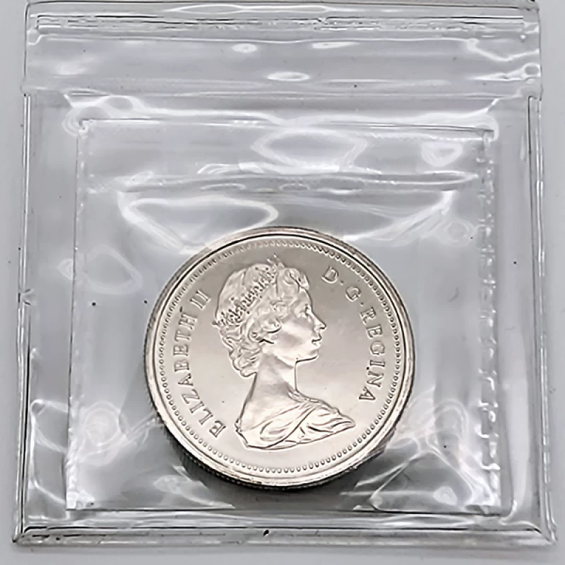 1974 (1874-) Canadian $1 Winnipeg Centennial Dollar Coin ICCS