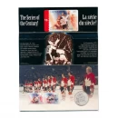 1997 (1972-) Canadian $1 Canada vs USSR (Russia) Hockey Silver Dollar Coin, Phone Card and Stamp Set