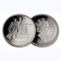 1997 (1972-) Canadian $1 Canada vs USSR (Russia) Hockey Silver Dollar Coin, Phone Card and Stamp Set