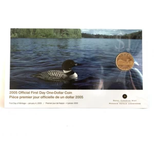 2005 Canada $1: Official First Day Coin Set