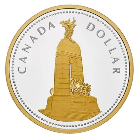 2018 Canadian $1 Renewed Silver Dollar: The National War Memorial - 2 oz Fine Silver Coin *Masters Club Exclusive*