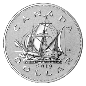 2019 Canadian $1 Heritage of the Royal Canadian Mint: The Matthew - 1 oz Fine Silver Piedfort