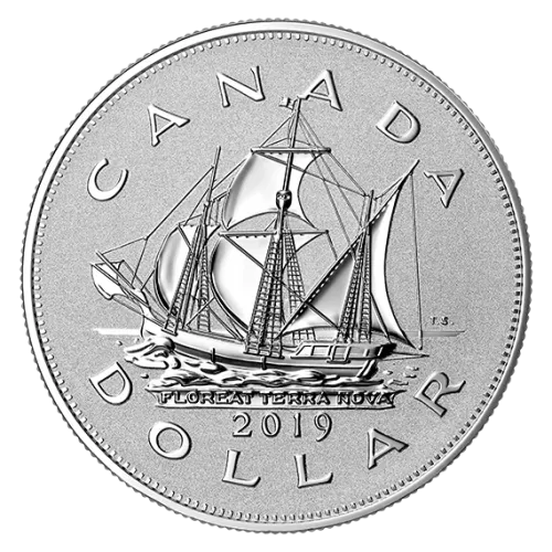 2019 Canadian $1 Heritage of the Royal Canadian Mint: The Matthew - 1 oz Fine Silver Piedfort