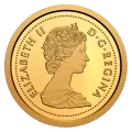 2020 Canadian $1 Tribute to Alex Colville Series: 1967 Goose Dollar 1/10 oz Pure Gold Coin in Collector Case