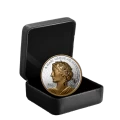 2024 Canadian $1 Peace Dollar - 1 oz Fine Silver Gold-plated Coin
