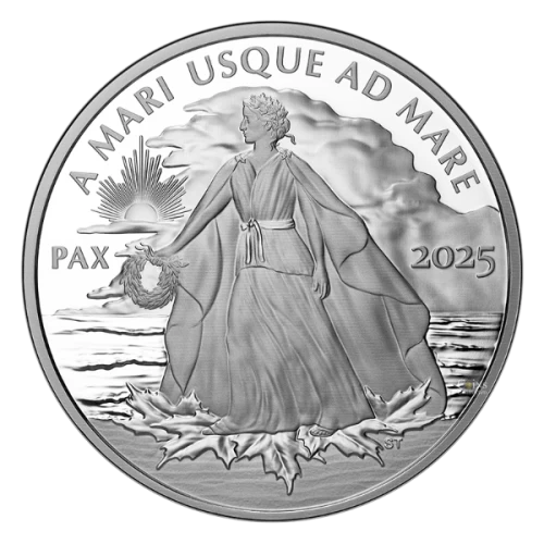 2025 Canada $1 Peace Dollar - 1 oz Fine Silver Coin