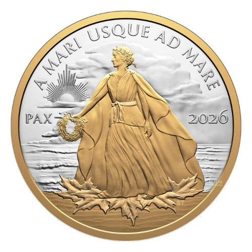 2026 Canada $1 Peace Dollar - 1 oz Fine Silver Coin