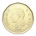 2026 Canada $1 Common Loon/King Charles III Loonie Coin (Brilliant Uncirculated)