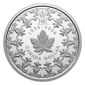 2026 Canada $1 Special Edition Proof Silver Dollar – 100th Anniversary of the Birth of Queen Elizabeth II - Pure Silver Coin