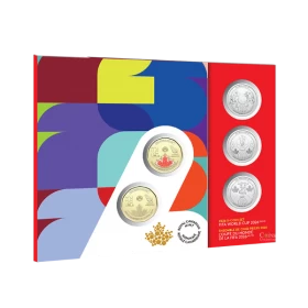 2026 Canada FIFA World Cup 2026ᵀᴹ - Five-Coin Set