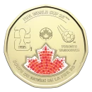 2026 Canada $1 FIFA World Cup 2026ᵀᴹ Colourized Loonie Coin (Brilliant Uncirculated)