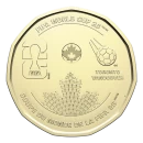 2026 Canada $1 FIFA World Cup 2026ᵀᴹ Non-Colourized Loonie Coin (Brilliant Uncirculated)