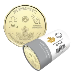 2026 Canada $1 FIFA World Cup 2026ᵀᴹ Non-Colourized Special Wrap Roll