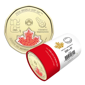 2026 Canada $1 FIFA World Cup 2026ᵀᴹ Colourized Special Wrap Roll