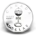 2007 Canada Baby's Lullabies CD & Sterling Silver Dollar Coin Gift Set-sterling loon dollar only-never opened from mint