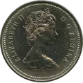 1974 (1874-) Canadian $1 Winnipeg Centennial Dollar Coin - Double Yolk Variety 2 (VF+ or better)