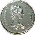 1975 Canadian $1 Voyageur Dollar Coin (Proof Like)