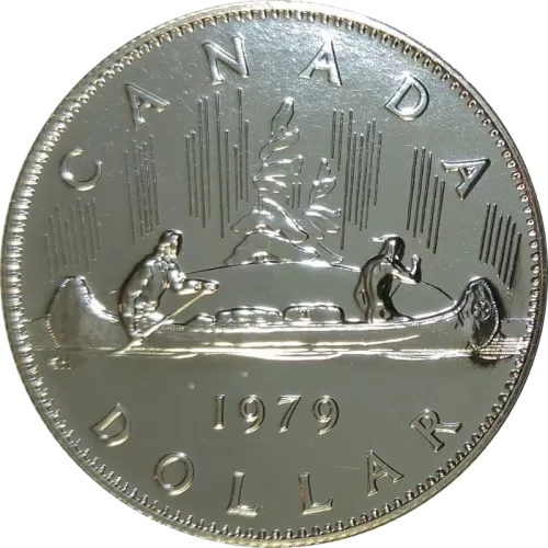 1979 Canadian $1 Voyageur Dollar Coin (Proof Like)