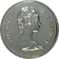 1980 Canadian $1 Voyageur Dollar Coin (Proof Like)