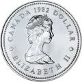 1982 Canadian $1 Dollar - 1867 Confederation Constitution Coin (Proof Like)