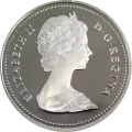 1984 Canadian $1 Voyageur Dollar Coin (Proof Like)
