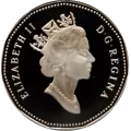 1997 Canadian $1 Common Loon Dollar Proof Coin