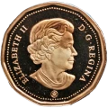 2008 Canadian $1 Common Loon Dollar Proof Coin