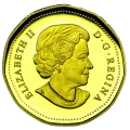 2012 Canadian $1 Common Loon Dollar Proof Coin