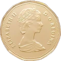 1988 Canadian $1 Common Loon Dollar Specimen Coin