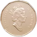 2001 Canadian $1 Common Loon Dollar Specimen Coin