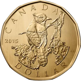 2015 Canadian $1 Blue Jay Dollar Specimen Coin