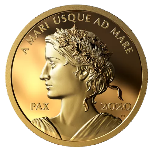 2020 Canadian $200 Peace Dollar - Pure Gold Coin